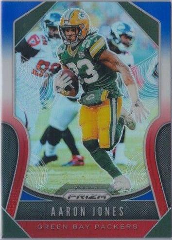 Aaron Jones [Red, White, Blue Prizm] #120
