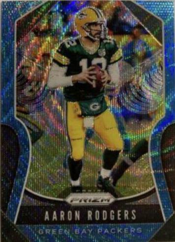 Aaron Rodgers [Blue Wave Prizm] #119