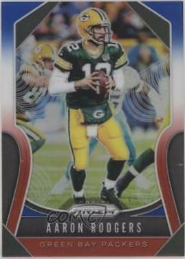Aaron Rodgers [Red, White, Blue Prizm] #119