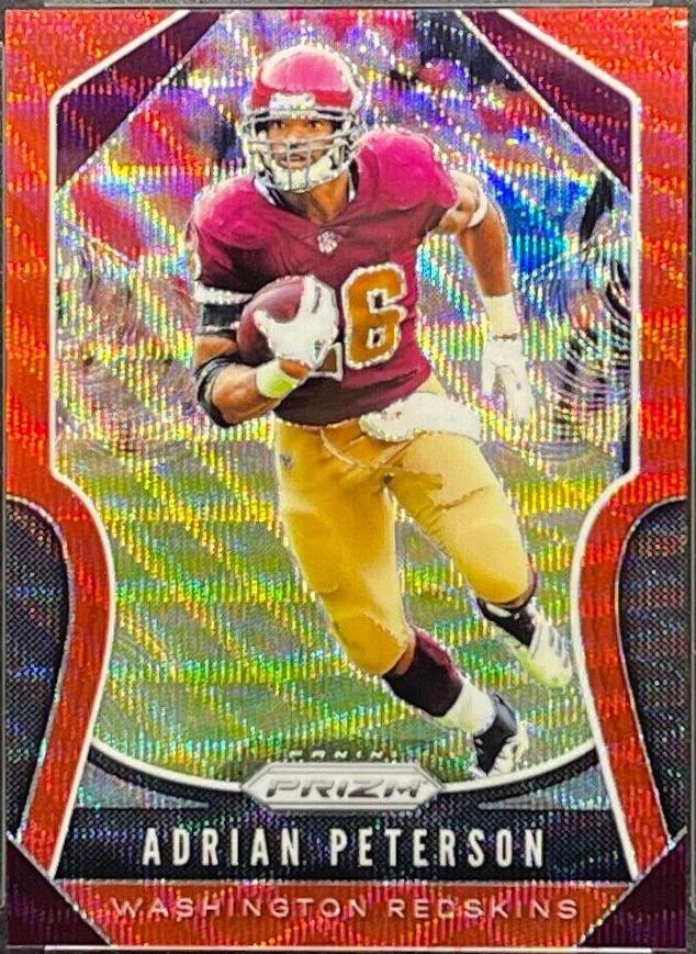 Adrian Peterson [Red Wave Prizm] #64