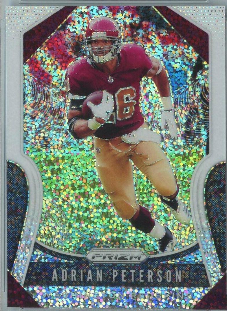 Adrian Peterson [White Sparkle Prizm] #64