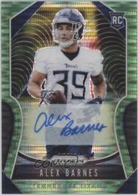 Alex Barnes [Autograph Neon Green Prizm] #377