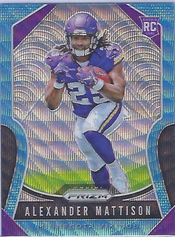 Alexander Mattison [Blue Wave Prizm] #331