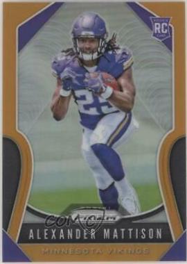 Alexander Mattison [Orange Prizm] #331