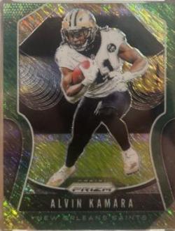 Alvin Kamara [Green Shimmer] #187