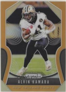 Alvin Kamara [Orange Prizm] #187