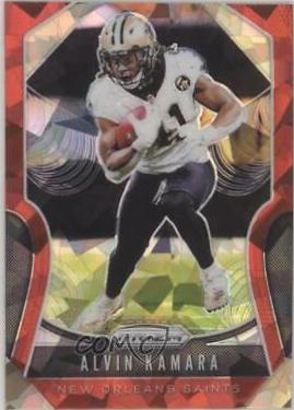 Alvin Kamara [Red Ice Prizm] #187