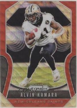 Alvin Kamara [Red Wave Prizm] #187