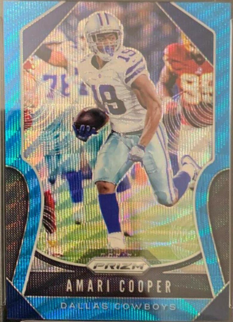 Amari Cooper [Blue Wave Prizm] #35