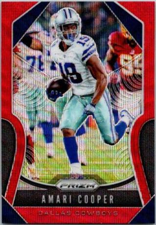 Amari Cooper [Red Wave Prizm] #35