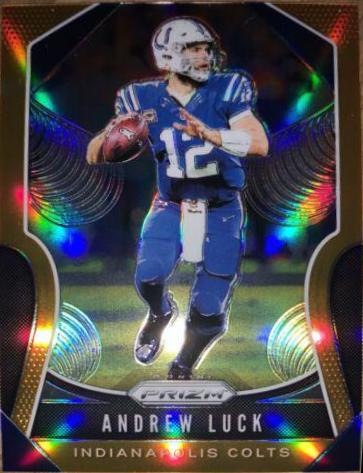 Andrew Luck [Orange Prizm] #145
