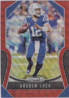 Andrew Luck [Red Wave Prizm] #145