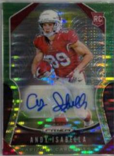 Andy Isabella [Autograph Neon Green Prizm] #349