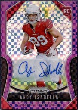 Andy Isabella [Autograph Purple Power Prizm] #349
