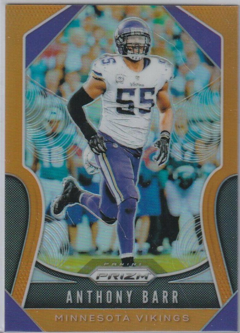 Anthony Barr [Orange Prizm] #130