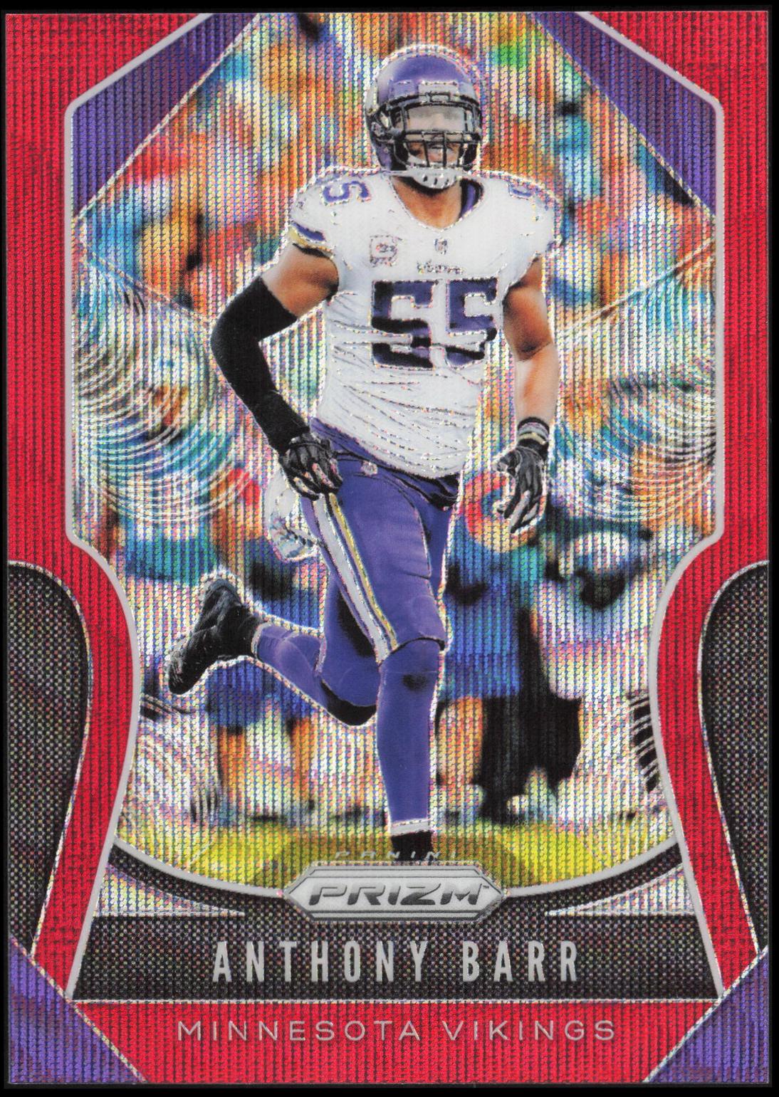 Anthony Barr [Red Wave Prizm] #130
