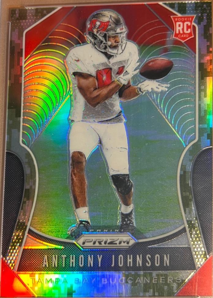 Anthony Johnson [Autograph Camo Prizm] #370