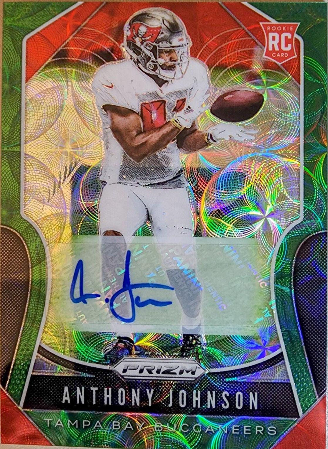 Anthony Johnson [Autograph Green Scope Prizm] #370