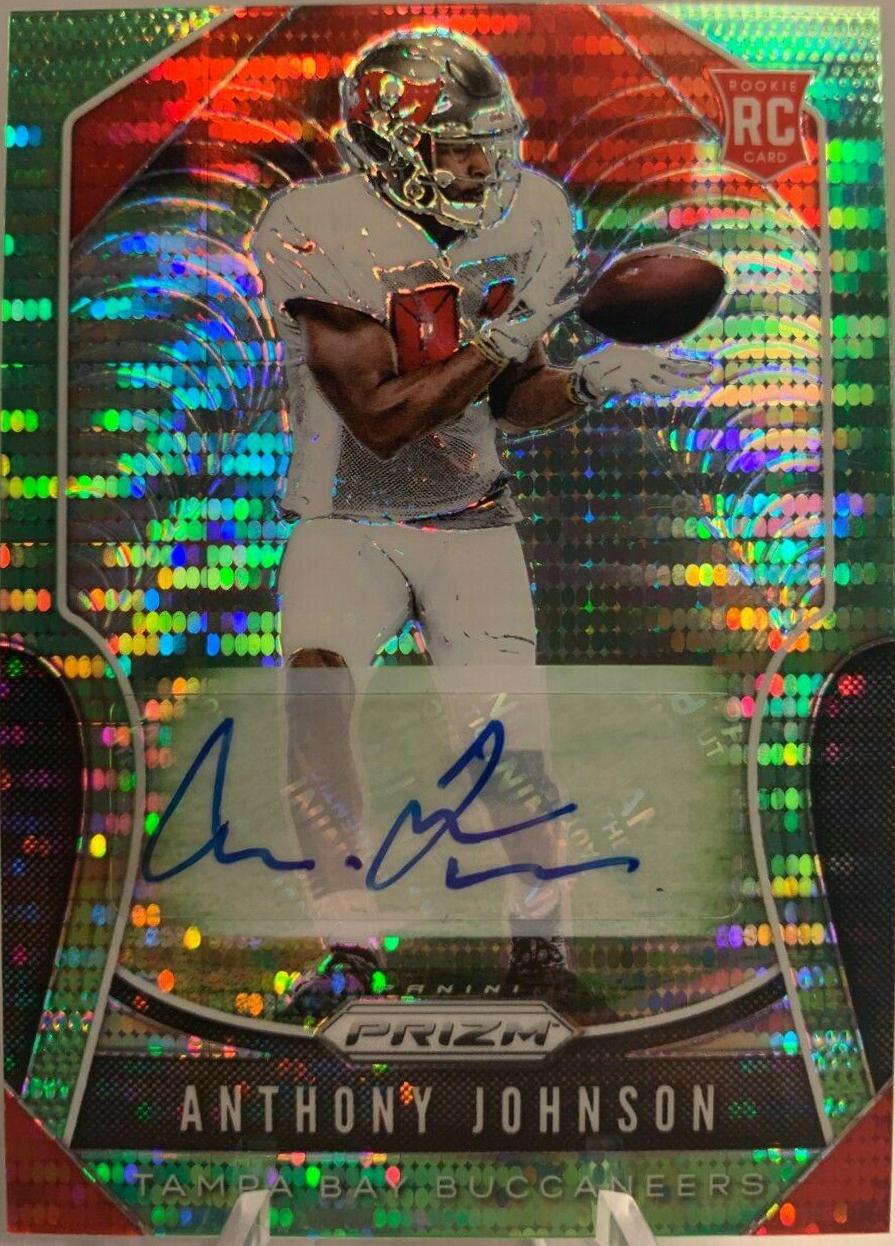 Anthony Johnson [Autograph Neon Green Prizm] #370