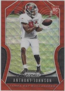 Anthony Johnson [Autograph Red Wave Prizm] #370