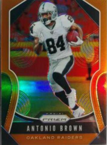 Antonio Brown [Orange Prizm] #225