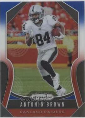 Antonio Brown [Red, White, Blue Prizm] #225