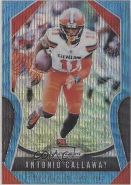 Antonio Callaway [Blue Wave Prizm] #84
