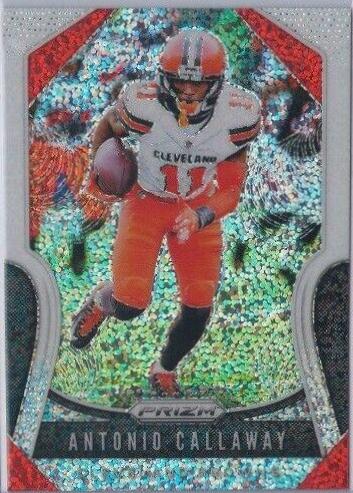 Antonio Callaway [White Sparkle Prizm] #84