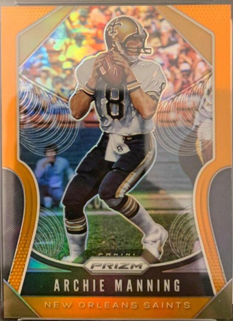 Archie Manning [Orange Prizm] #297