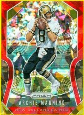 Archie Manning [Red Ice Prizm] #297