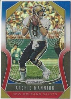 Archie Manning [Red, White, Blue Prizm] #297