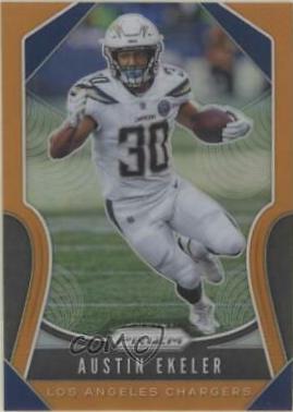 Austin Ekeler [Orange Prizm] #222