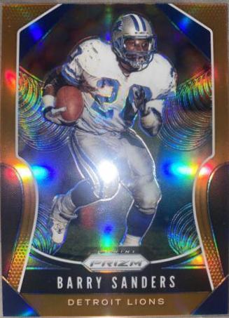 Barry Sanders [Orange Prizm] #275