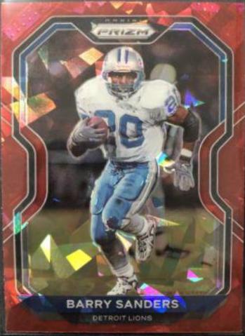 Barry Sanders [Red Ice Prizm] #275