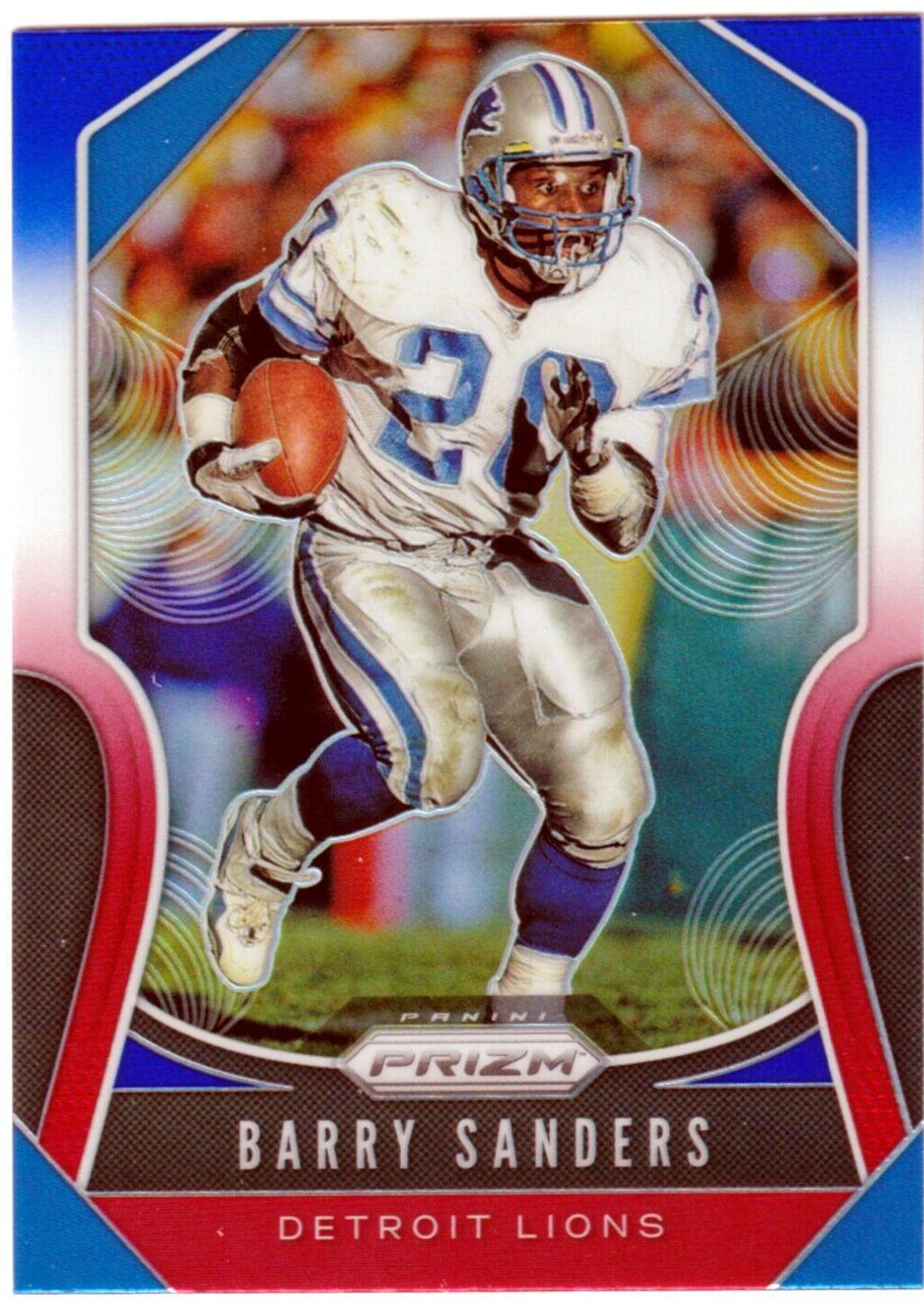 Barry Sanders [Red, White, Blue Prizm] #275