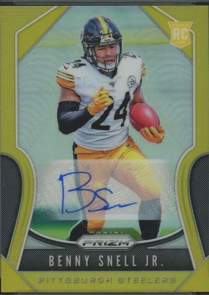 Benny Snell Jr. [Autograph Gold Prizm] #332