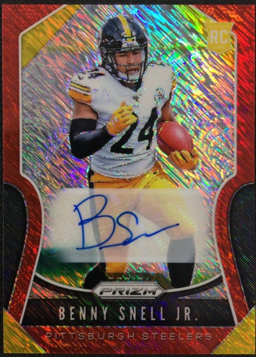 Benny Snell Jr. [Autograph Red Shimmer Prizm] #332