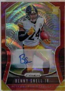 Benny Snell Jr. [Autograph Red Wave Prizm] #332