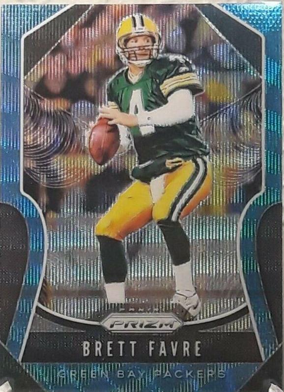 Brett Favre [Blue Wave Prizm] #123