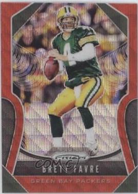 Brett Favre [Red Wave Prizm] #123