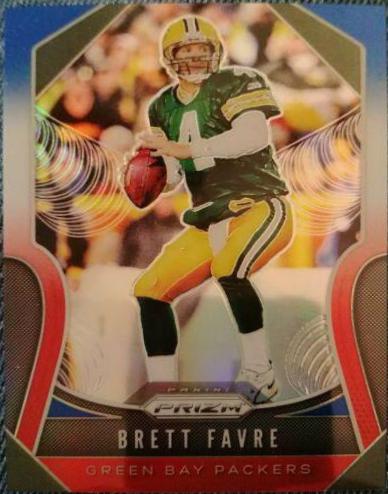 Brett Favre [Red, White, Blue Prizm] #123