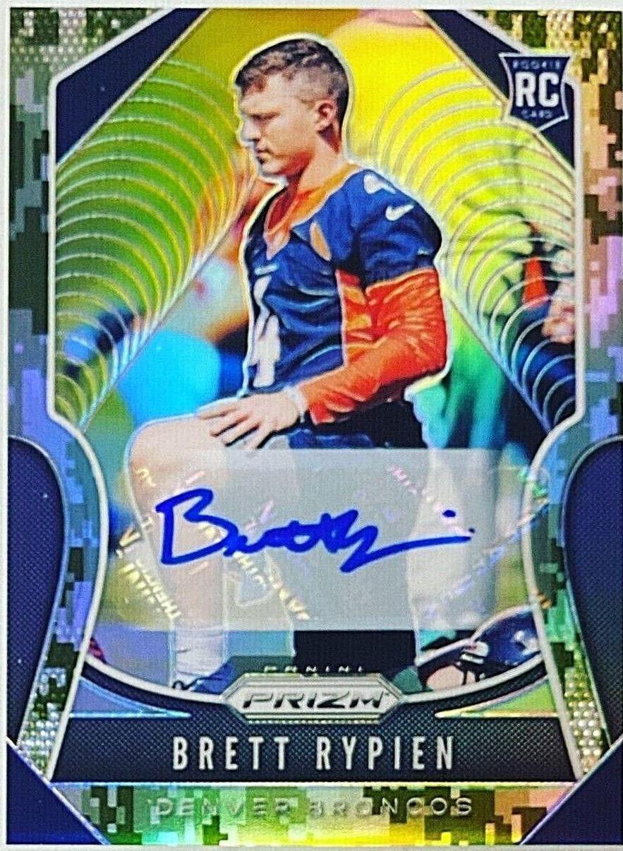 Brett Rypien [Autograph Camo Prizm] #374
