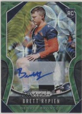 Brett Rypien [Autograph Green Scope Prizm] #374