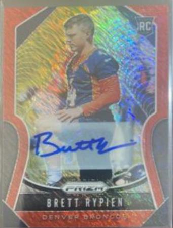 Brett Rypien [Autograph Red Shimmer Prizm] #374