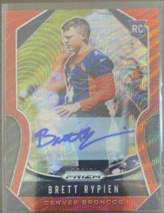 Brett Rypien [Autograph Red Wave Prizm] #374