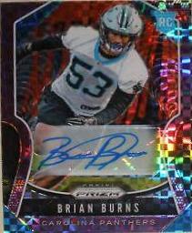 Brian Burns [Autograph Purple Power Prizm] #318