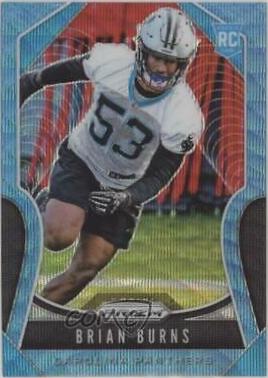Brian Burns [Blue Wave Prizm] #318