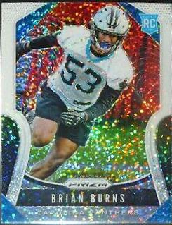 Brian Burns [White Sparkle Prizm] #318