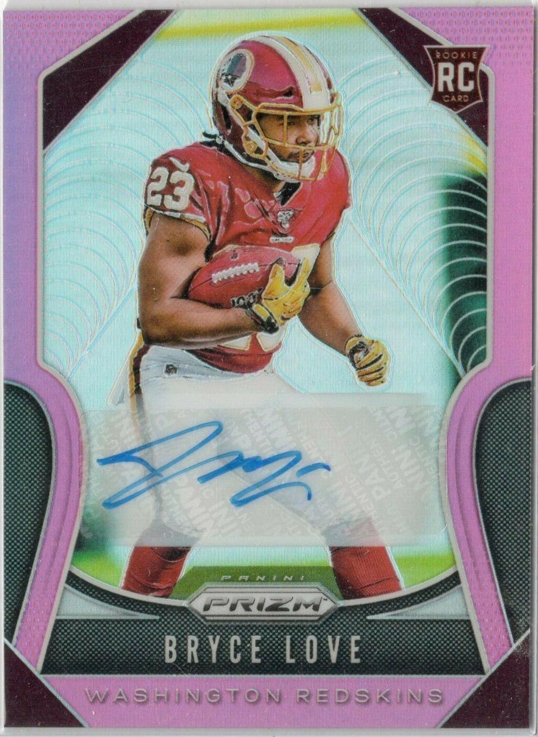 Bryce Love [Autograph Pink Prizm] #325