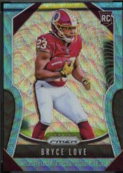 Bryce Love [Blue Wave Prizm] #325